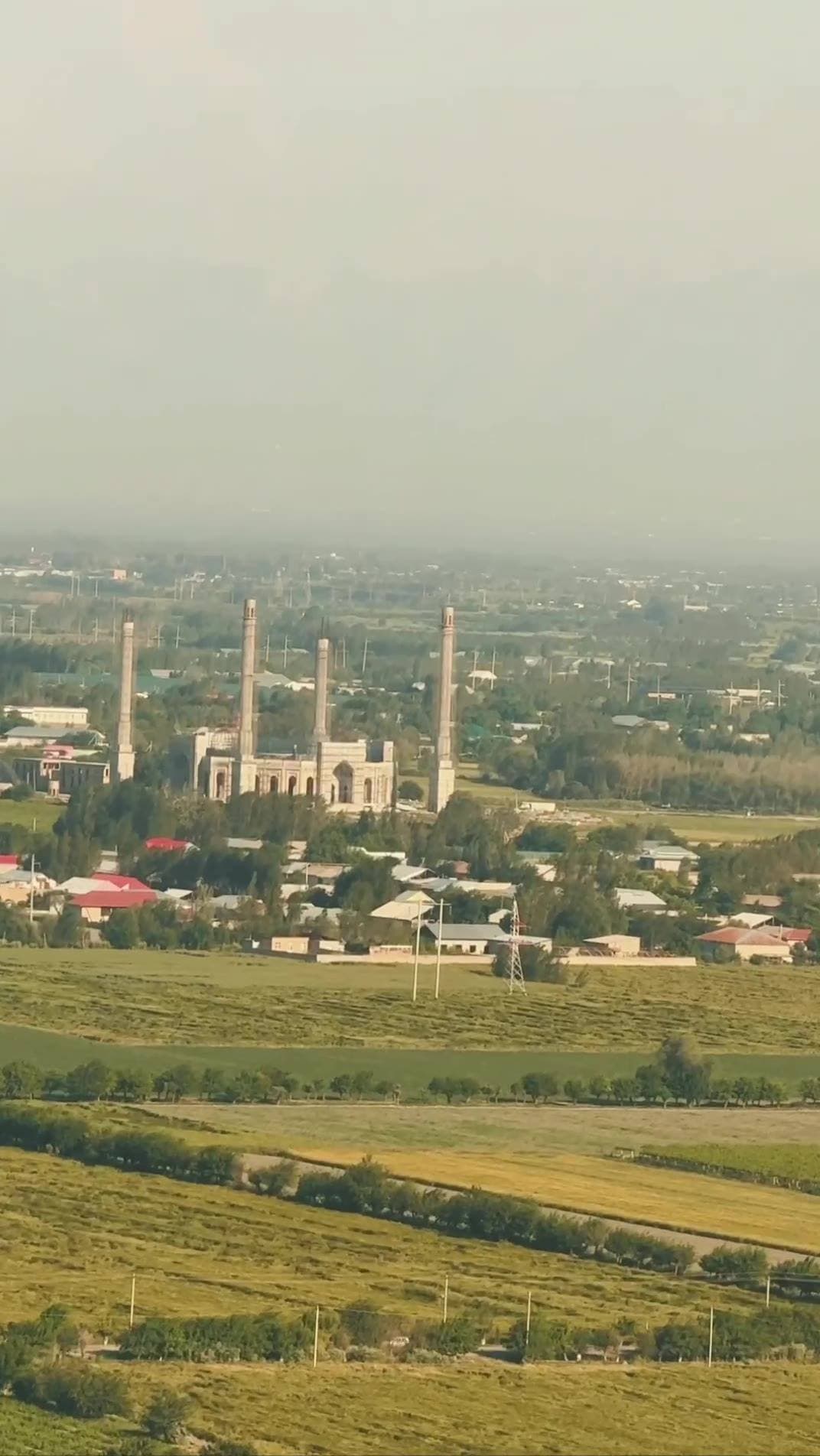 Samarqand yuqoridan — parvoz lahzalari